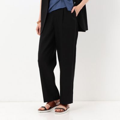 ＜COMME CA Sサイズ (Women/小さいサイズ)＞〔　Ｓサイズ　〕　【セットアップ対応】リネンストレット　グルカパンツ（９６２０ＰＣ０８）