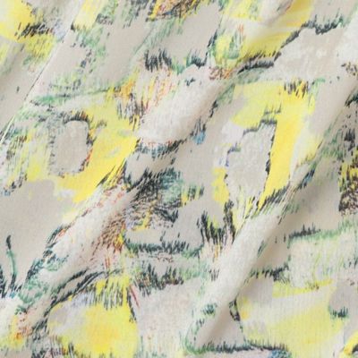 〔　Ｓサイズ　〕　アートプリント　タックブラウス（９６２１ＨＣ１２）