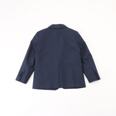 マイクロチェック柄　ジャケット（１１０－１３０ｃｍ）（９８０３ＧＹ１５）