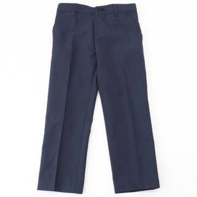 ＜COMME CA ISM (Baby&Kids)＞マイクロチェック柄　ロングパンツ　（１１０－１３０ｃｍ）（９８０３ＰＹ１５）