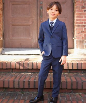 マイクロチェック スーツ（１１０－１３０ｃｍ）（９８０３ＳＩ０５） | COMME CA ISM (Baby&Kids)/コムサイズム  (ベビー&キッズ) | 三越伊勢丹オンラインストア・通販【公式】