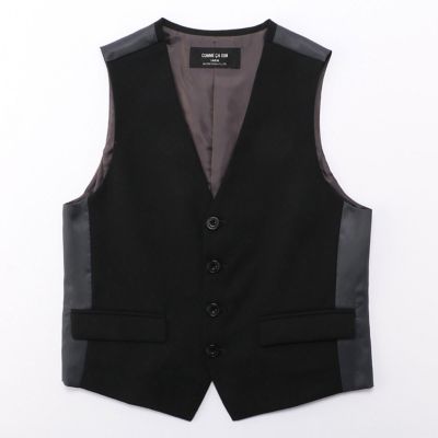 ＜COMME CA ISM (Baby&Kids)＞【セットアップ対応】　ベスト（１４０ｃｍ～１６０ｃｍ）（９８０５ＶＬ０２）