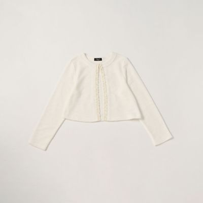 ＜COMME CA ISM (Baby&Kids)＞ボレロカーディガン（１４０－１６０ｃｍ）（９８０７ＪＣ０２）