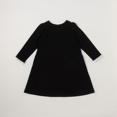 レース襟付き　ポンチ　ワンピース（１００－１３０ｃｍ）（９８０７ＯＧ０１）
