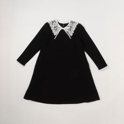 ＜COMME CA ISM (Baby&Kids)＞レース襟付き　ポンチ　ワンピース（１４０－１６０ｃｍ）（９８０７ＯＧ０２）