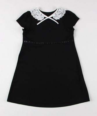 COMME CA ISM (Baby&Kids)/コムサイズム (ベビー&キッズ) レース襟付き 半袖ワンピース(100-130cm)(9807OK31)