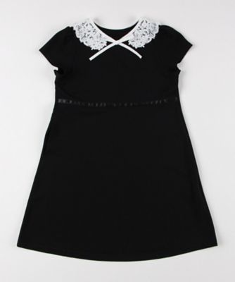 COMME CA ISM (Baby&Kids)/コムサイズム (ベビー&キッズ) レース襟付き 半袖ワンピース(140-160cm)(9807OK32)