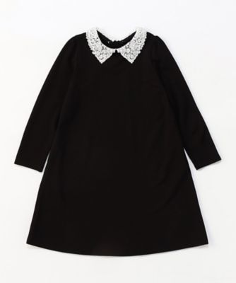 ＜COMME CA ISM (Baby&Kids)＞レース襟付きワンピース（１００－１３０ｃｍ）（９８０７ＯＯ０１）