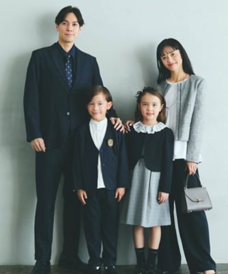 雑誌掲載商品】ノーカラージャケットセットアップスーツ（110