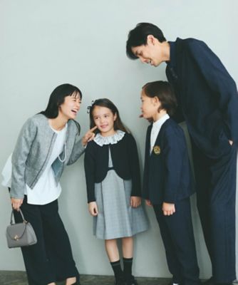 雑誌掲載商品】ノーカラージャケットセットアップスーツ（110