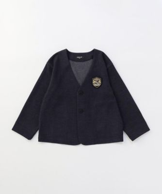雑誌掲載商品】ノーカラージャケットセットアップスーツ（140