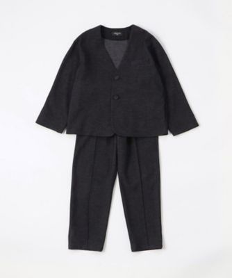 ノーカラージャケットセットアップスーツ（140cm－160cm