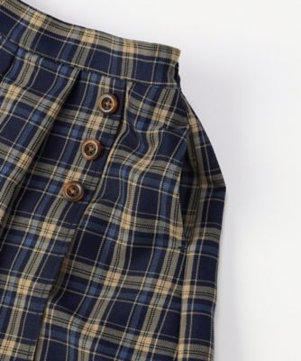 Comme des Garçons チェック柄キュロット ss チェック柄キュロット（女の子） 通販【ニッセン】