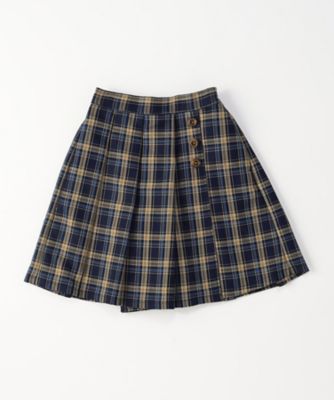 sheller チェックキュロット sheller】シェリエ♡チェック柄 キュロット 黒✖️ベージュ sheller