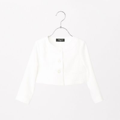 ＜COMME CA ISM (Baby&Kids)＞ノーカラー　ジャケット（１００ｃｍ－１３０ｃｍ）（９８０９ＪＺ０７）