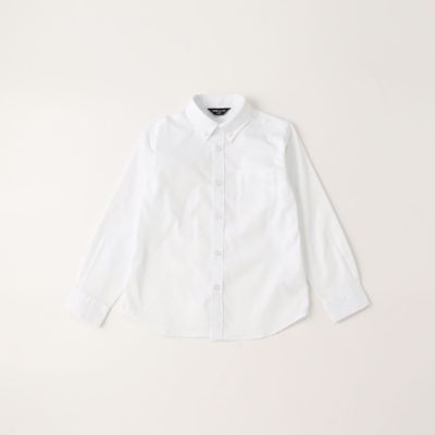 ＜COMME CA ISM (Baby&Kids)＞イージーケア　ピンポイントオックスフォード　シャツ（１００～１３０ｃｍ）（９８１０ＨＣ０１）