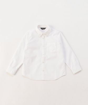 ＜COMME CA ISM (Baby&Kids)＞イージーケア　ピンポイントオックスフォード　シャツ（１４０－１６０ｃｍ）（９８１０ＨＩ０２）