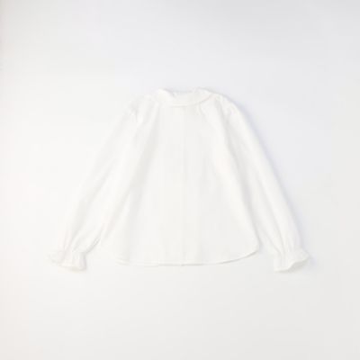 丸襟 ピンタック ブラウス（140－160cm）（9811HG04