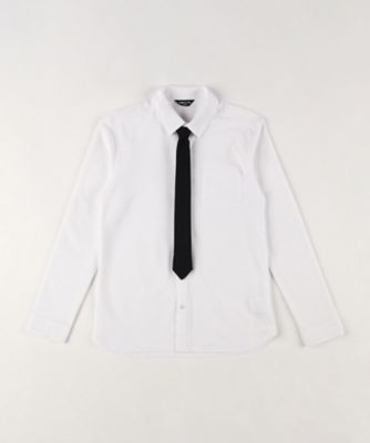 COMME CA ISM (Baby&Kids)/コムサイズム (ベビー&キッズ) ネクタイ付き長袖シャツ (140~160cm)(9816CI12)