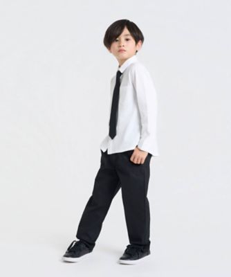 ネクタイ付き 長袖シャツ （100－130cm）（9816CM21