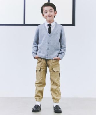 ネクタイ付き 長袖シャツ （100－130cm）（9816CM21
