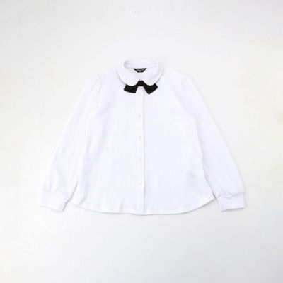 COMME CA ISM (Baby&Kids)/コムサイズム (ベビー&キッズ) リボンタイ付き 長袖ブラウス(140-160cm)(9817CC14)