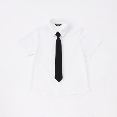 COMME CA ISM (Baby&Kids)/コムサイズム (ベビー&キッズ) ネクタイ付き半袖シャツ(100-130cm)(9818CC21)