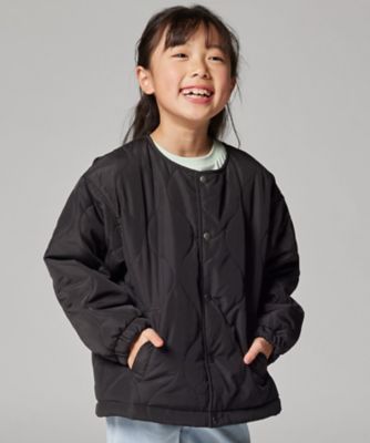 ＜COMME CA ISM (Baby&Kids)＞中綿キルティング　ブルゾン（９８２１ＢＧ０１）