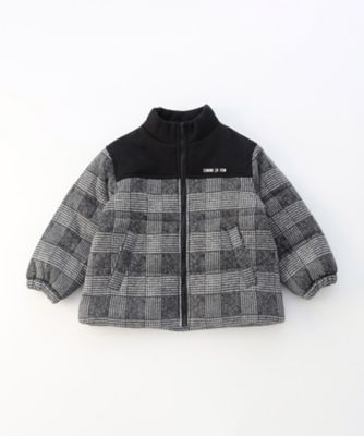 グレンチェックプリント 中綿ブルゾン（9828MM03） | COMME CA