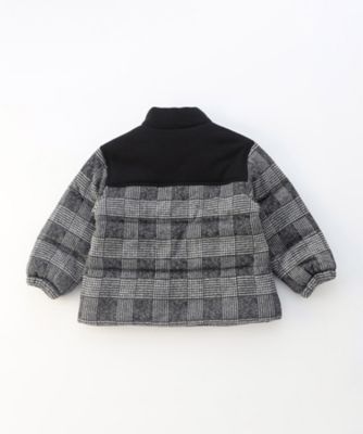 グレンチェックプリント 中綿ブルゾン（9828MM03） | COMME CA
