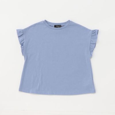 【セットアイテム】ワンピース＆Ｔシャツ（ネイビー×サックス）（９８３７ＯＥ０５）
