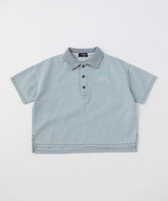 25SS 新作｜WAAC X JONES】MEN ラインポイントポロシャツ ネイビー