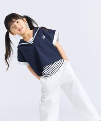 COMME CA ISM (Baby&Kids)/コムサイズム (ベビー&キッズ) 【セットアイテム】セーラープルオーバー&タンクトップ(9841CK23)