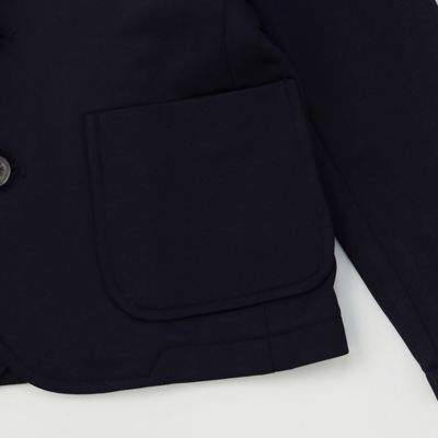 【セットアップ対応】ストレッチポンチ　ネイビー　ジャケット（９８４１ＪＥ０１）