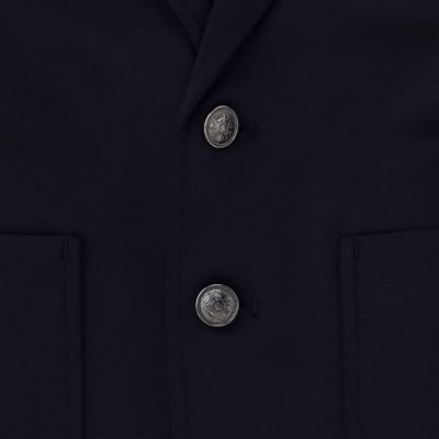 【セットアップ対応】ストレッチポンチ　ネイビー　ジャケット（９８４１ＪＥ０１）