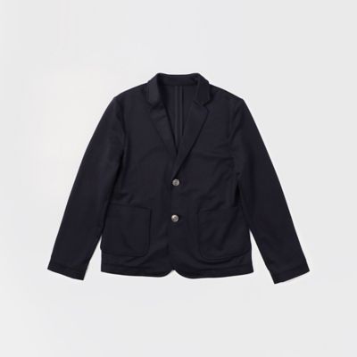 COMME CA ISM (Baby&Kids)/コムサイズム (ベビー&キッズ) ストレッチポンチ ネイビー ジャケット(140-160cm)(9841JE02)