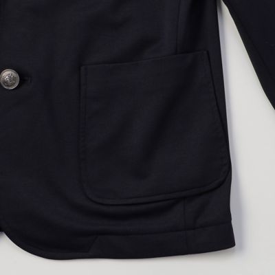 ストレッチポンチ　ネイビー　ジャケット（１４０－１６０ｃｍ）（９８４１ＪＥ０２）