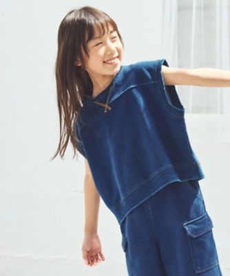 COMME CA ISM (Baby&Kids)/コムサイズム (ベビー&キッズ) オーバーサイズベスト（９８４２ＣＩ０９）