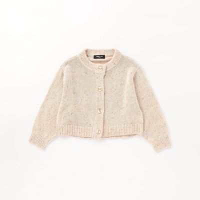 ＜COMME CA ISM (Baby&Kids)＞カラーネップ　ニットカーディガン（９８４２ＫＥ０９）
