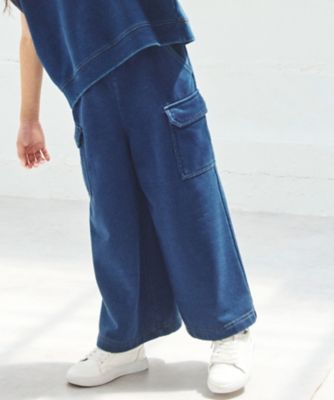 ＜COMME CA ISM (Baby&Kids)＞カーゴワイドパンツ（９８４２ＰＩ１５）