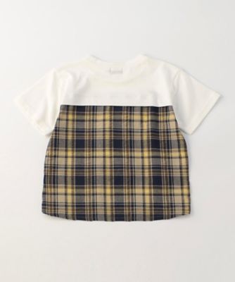 サッカーチェック　半袖Ｔシャツ（９８４２ＴＧ１９）