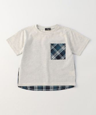 サッカーチェック　半袖Ｔシャツ（９８４２ＴＧ１９）