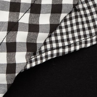ギンガムチェック　重ね着風デザイン半袖Ｔシャツ（９８４３ＴＣ１１）