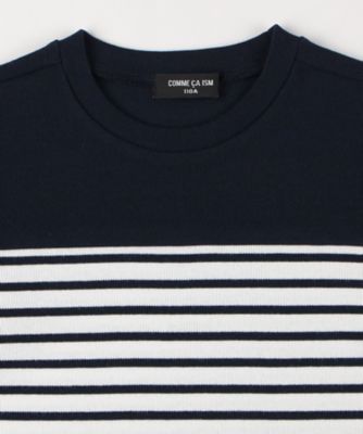 切り替えボーダーTシャツ（9844TI13） | COMME CA ISM