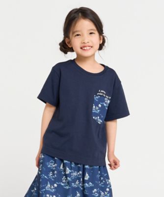 マリンアロハ柄ポケット　半袖Ｔシャツ（９８４７ＴＫ２７）