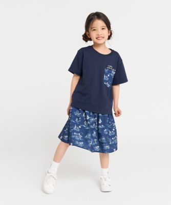 マリンアロハ柄ポケット　半袖Ｔシャツ（９８４７ＴＫ２７）