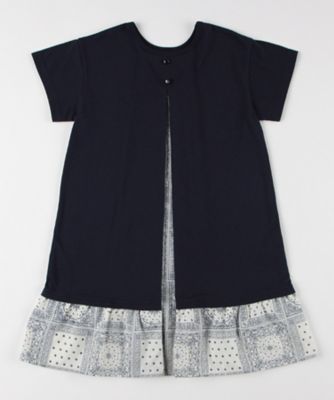 バンダナプリント 切り替え2WAYワンピース（9849OK19