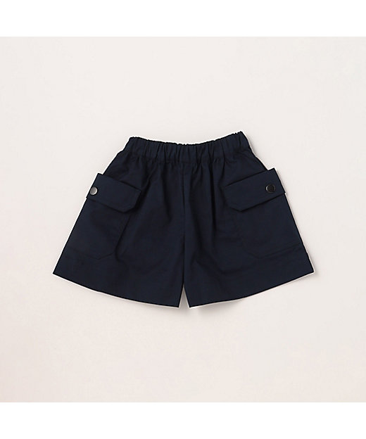 【SALE】(ベビー & キッズ) キュロットスカート ネービーブルー パンツ・ズボン