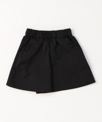 黒 キュロット サイド装飾付き 黒 キュロット サイド装飾付き