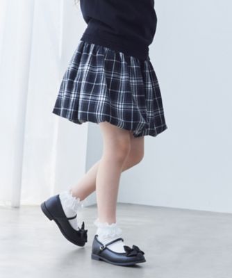 ＜COMME CA ISM (Baby&Kids)＞チェック　バルーンスカート（９８５０ＦＭ６２）